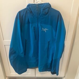 Arc’teryx tantalus gore Tex jacket teal blue large